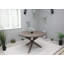 Edgerton Round Pine Solid Wood Outdoor Dining Table - 284.48 cm W 284.48 cm D-86134616