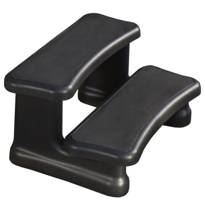 Aqualife Handi Slip-Resistant Steps For Straight- Or Curved-Sided Hot Tubs