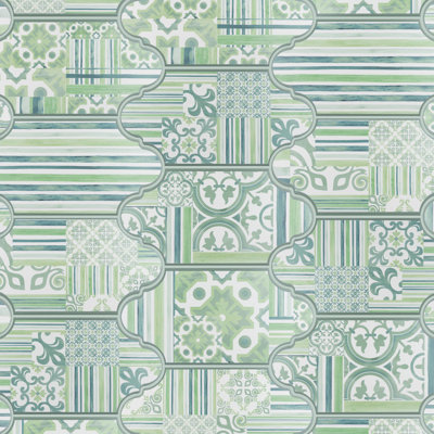SAMPLE-Royal Garden Provenzal Porcelain Patterned Wall & Floor Tile