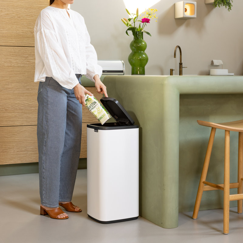 Brabantia Bo Touch Bin 30 Litre, White