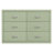 Avigail 6 Drawer 46.45'' W Double Dresser-922040026