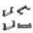 Heavy Duty Wall-Mounted Coat Rack with 2 Hooks