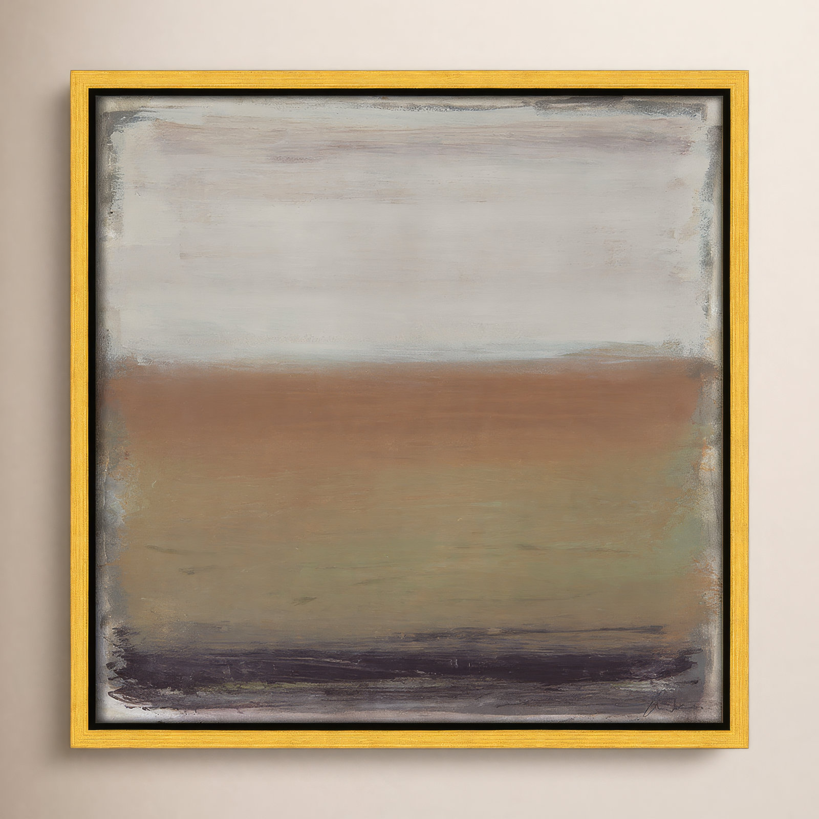Alana "Arizona" Print by Filippo Ioco, 13.5" H x 13.5" W, Gold