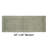 Jasmyne Premium 100% Cotton Tufted Reversible Bath Rug, Extra Soft & Super Absorbent, Machine Washable Bathroom Rug for Shower, Tub, 20" x 60" Runner, Dark Sage-629659110-629659036