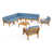 Teak Frame / Blue Cushion is out of stock