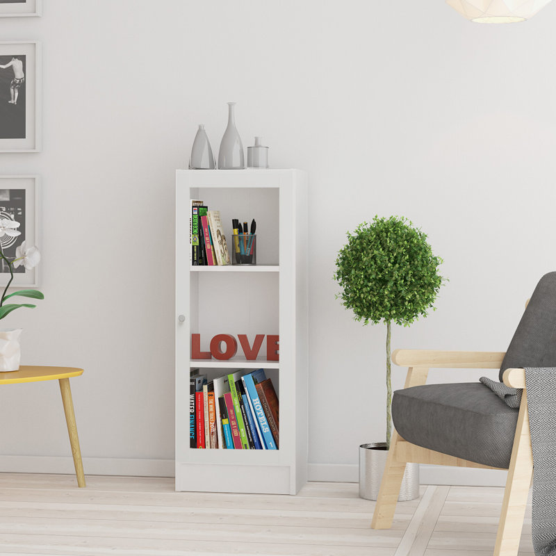 Basic Display Cabinet, White