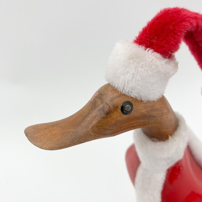 Duck No Additional Durability Wood Garden Statue