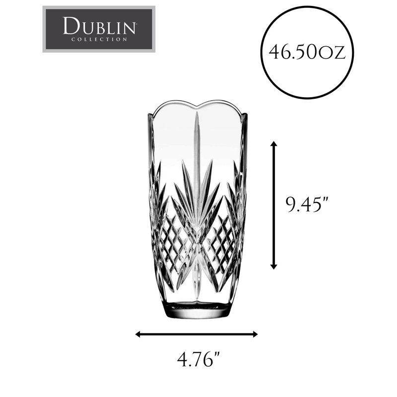 Vase en cristal Dublin