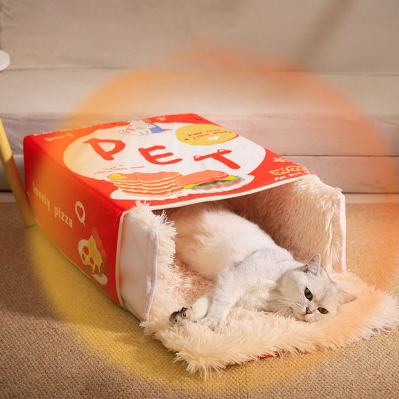 Lit pour chat, boîte pour collations, lit pour animal de compagnie