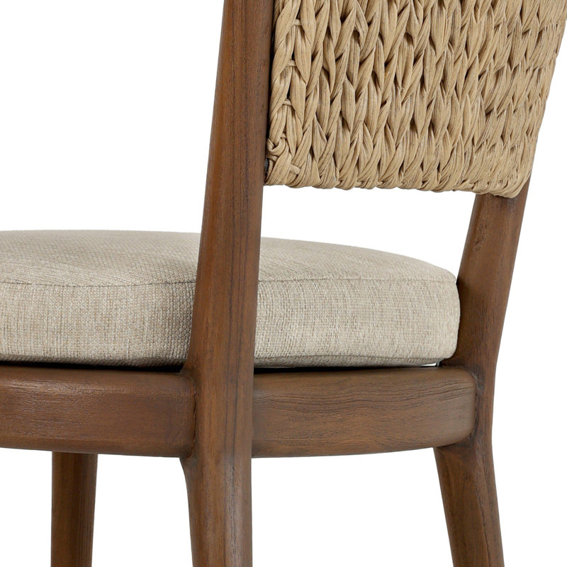 Atwood Outdoor Teak Dining Side Chair