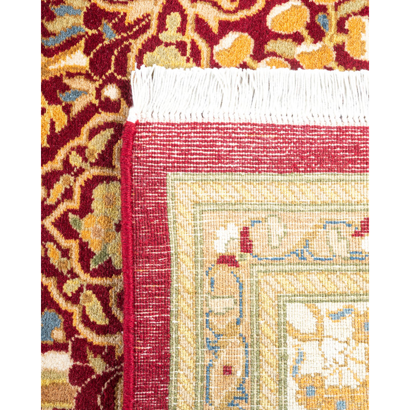 Classic One-of-a-Kind 2'7" X 10'6" Hand Knotted Area Rug
