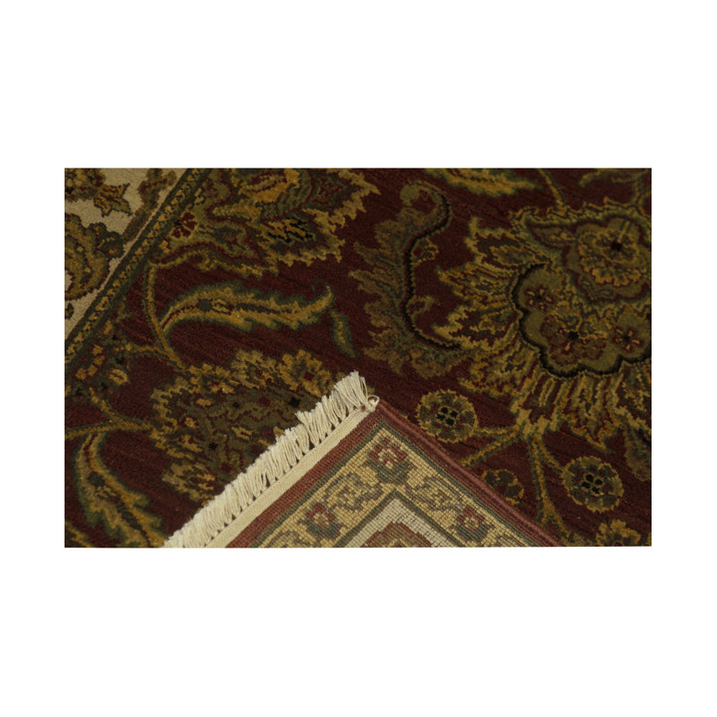Tapis gris et ivoire noué à la main de haute qualité
