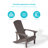 Armenio Outdoor Adirondack Chair-1156366551
