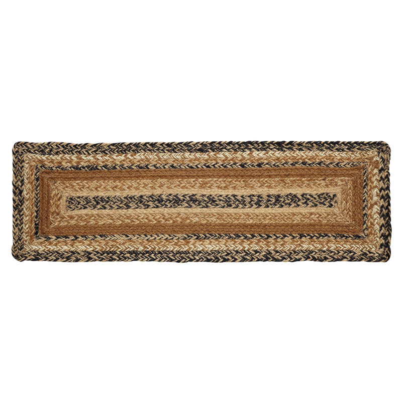 Tapis d'escalier brun Kettle Grove, 0,7 pi x 2 pi 3 po