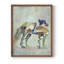 Fantastic Florals Fox, reproduction encadrée debout - bois massif-759958178-759958200