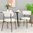 Brayam 17.7'' H Boucle Upholstered Metal Side Chair-732981961
