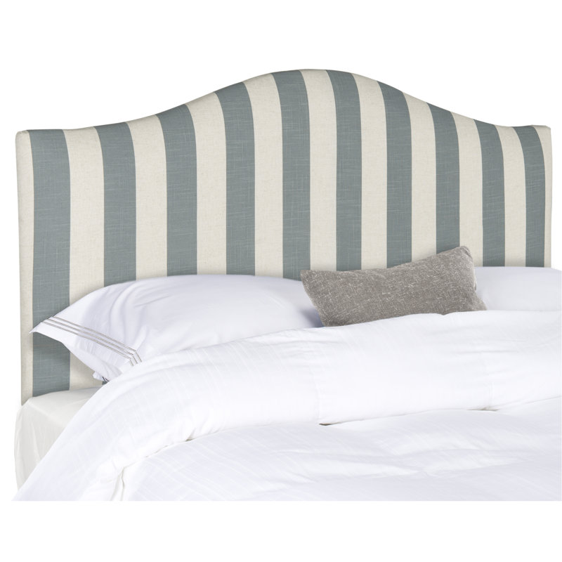 Epping Upholstered Headboard, Blue Gray