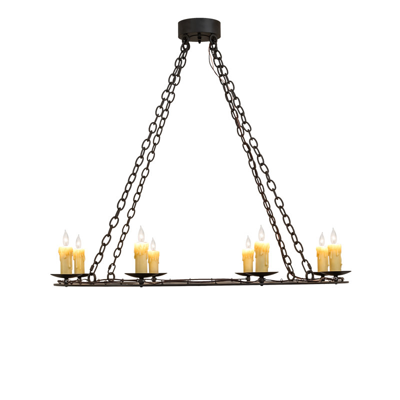 Lustre 8 lumières 42 "de large Ashley