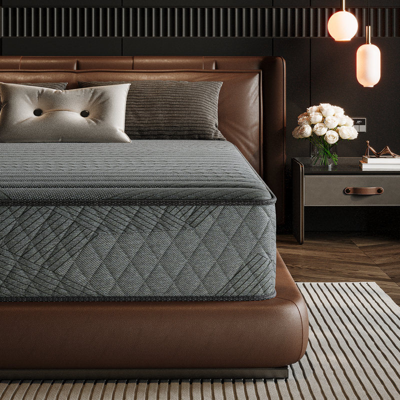 Alwyn Home 8“ Cooling Gel Memory Foam Hybrid Mattress –  CertiPUR-US, OEKO-TEX, SGS Certifie, Twin XL 