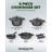 Granitestone Diamond 6 PC Nonstick Heavy Duty Nesting Pots Cookware Set