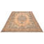 Tapis unique en laine de 9 pi 7 po x 12 pi 6 po brun clair Karlianys