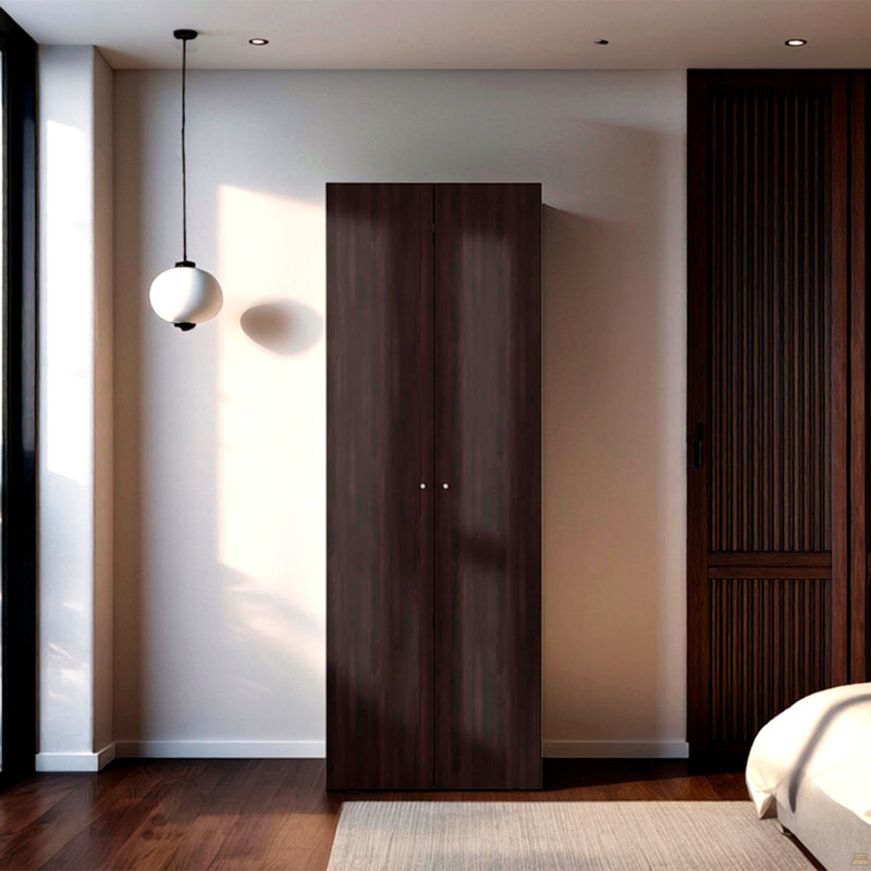 Armoire, 2 portes, 2 tablettes