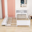 Lit plateforme en bois avec lit gigogne simple et 3 tiroirs Olriedge-2143325503-2143325500