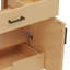 Meuble-lavabo en rotin 36 po avec lavabo en céramique-117545798