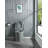 One-Piece Toilet, 1.1/1.60 GPF Water-Efficient Dual-Flush Elongated Comfort Height Floor Mounted, Standard-Size Toilet With Soft Closing Seat Included-120638392