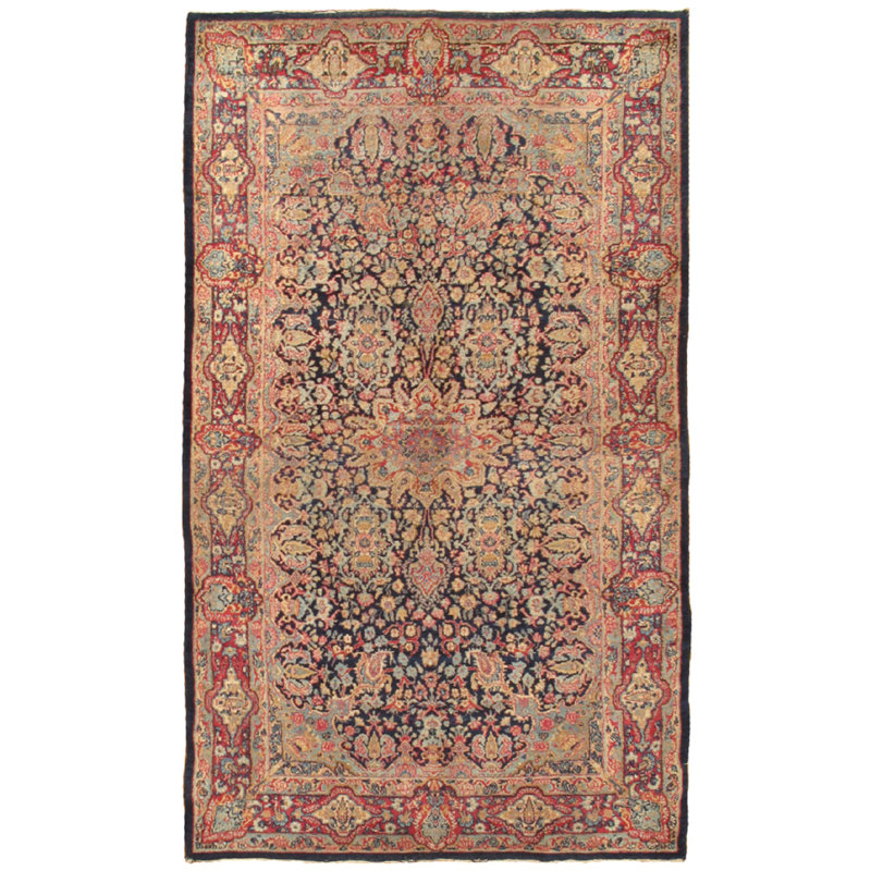 Antique One-of-a-Kind 3'10" x 6'6" Area Rug