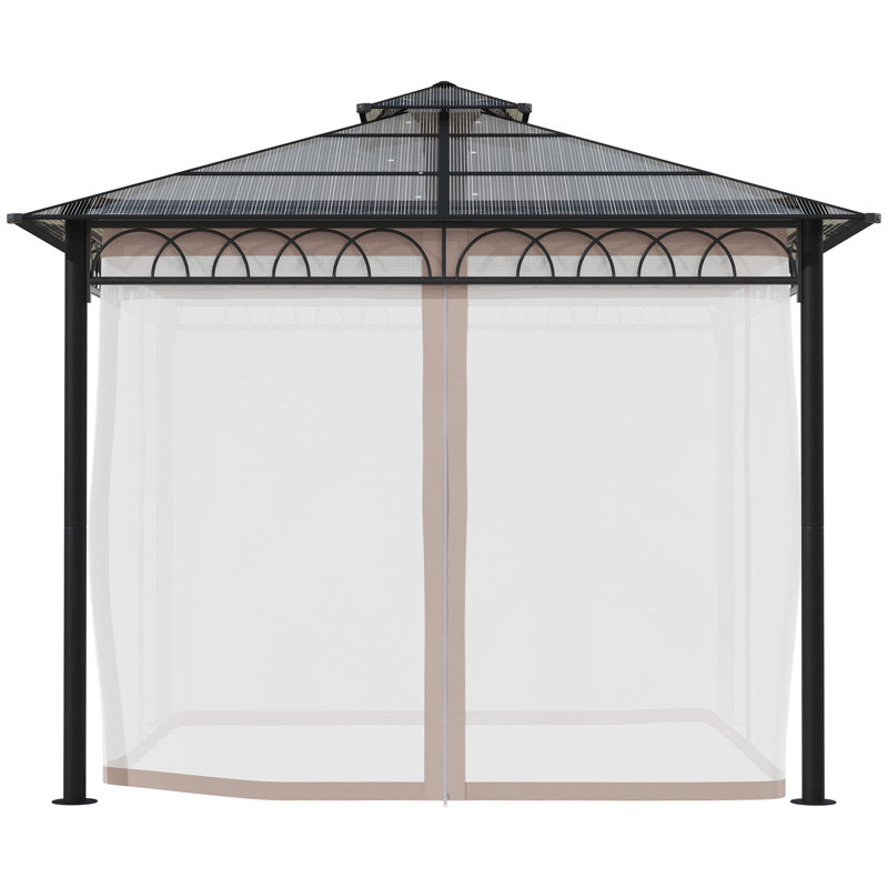 3m x 3m Metal Patio Gazebo