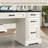 Tyshekia 58'' W Computer Desk with Outlet and 5 Drawers,Large Storage Cabinet for Home Office-1096553878
