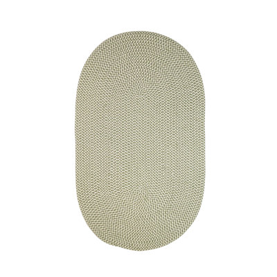 Tapis intérieur / extérieur Milton Houndstooth - vert mousse
