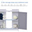 Armoire de rangement à piédestal
