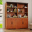 Armoire de rangement haute en bois-1721754016