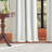 Martha Stewart Spellbound Curtain Panel Pair White-98924715
