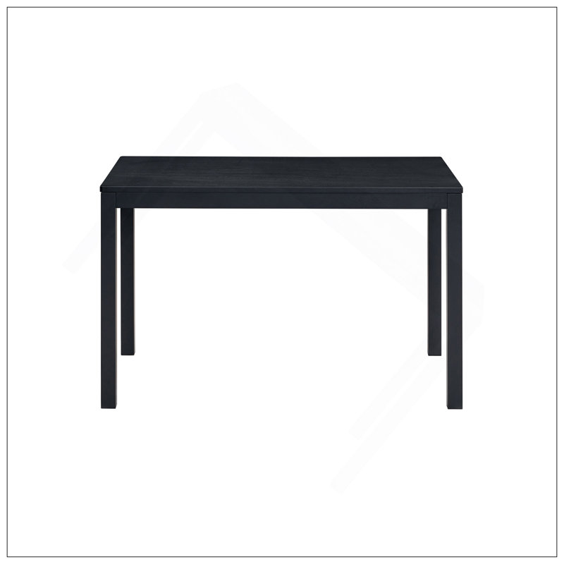 Briar Black Finish Dining Table