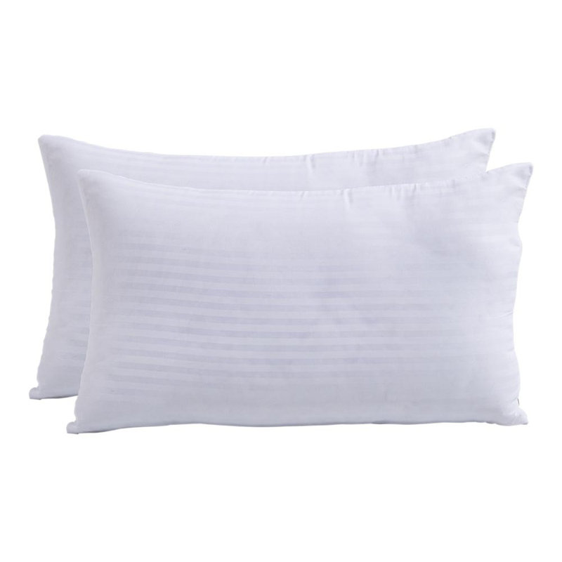 Kahnah Cotton White Bolster Cushion Pad, 48cmH x 74cmW