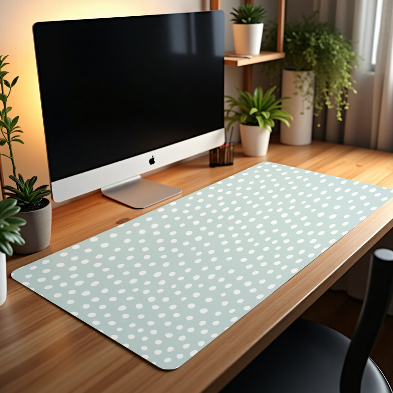 Polyester Desk Pad, 23.6x13.8
