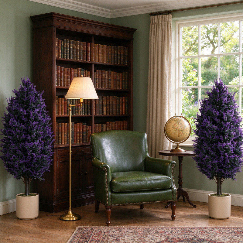 89.99 cm H Faux Foliage Tree Plant in Plastic
