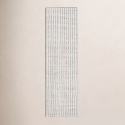 Russo Hand-Woven Striped Silk Rug