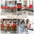 Pete Swivel Upholstered Adjustable Height Counter Stool with Metal Frame-1797545799
