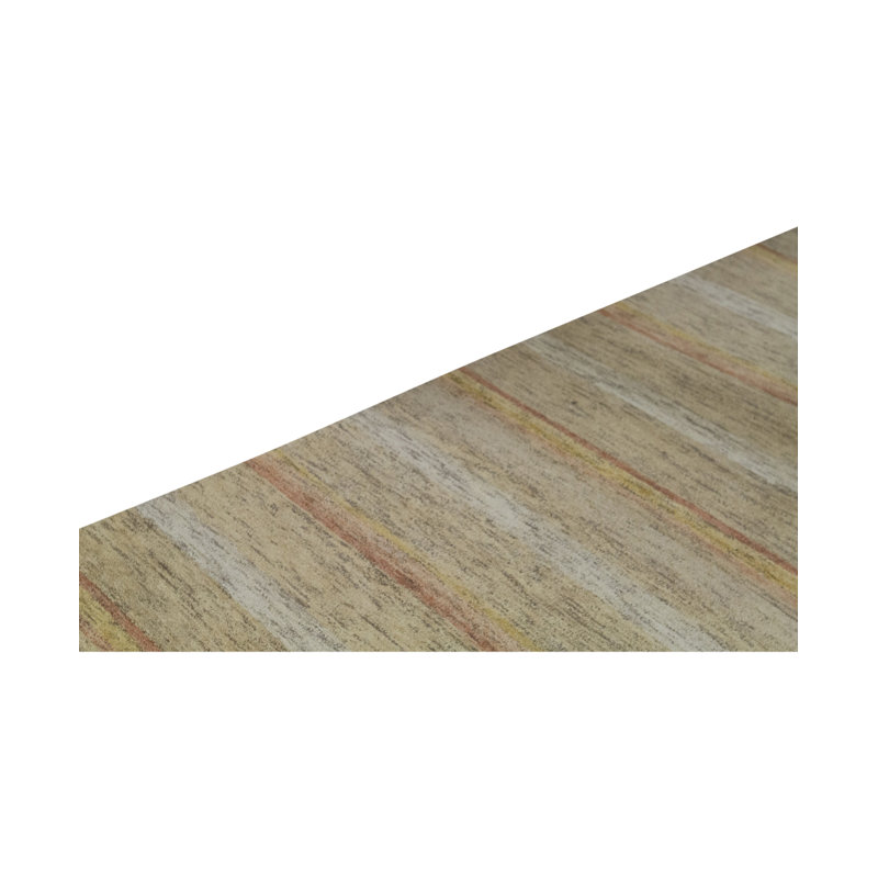 Gabbeh Wool Striped Area Rug