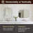 Modern Scalloped Corner Rectangle Bathroom Vanity Mirror | Stainless Steel Frame-451918164-456394181