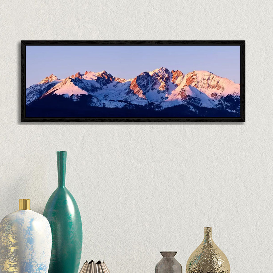 Rocky Mountain Range by Dan Ballard - Panoramic Print on Canvas