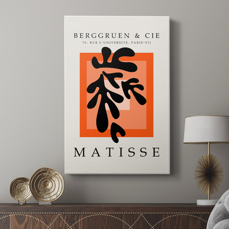 Matisse CII, reproduction encadrée - galerie Cavas sur mesure, H 27 po x l 18 po