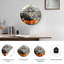Horloge murale en verre-1302482536