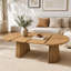 Table basse extensible en bois