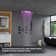 35”L x 12”W Flush-Mount LED Bluetooth Music Rainfall Shower System with Smart Touch Screen Display