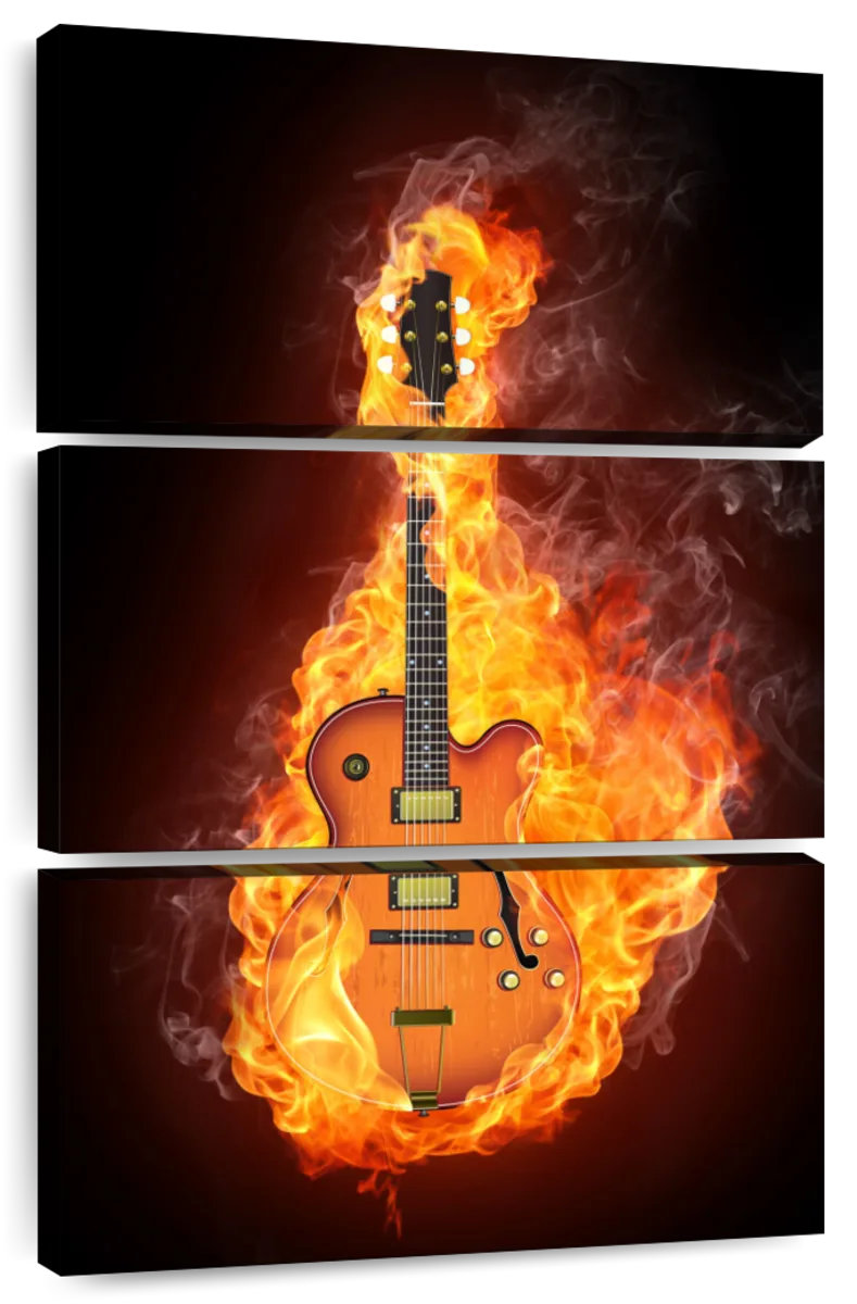 Ebern Designs Abarca Blazing Electric Guitar - Wayfair Canada